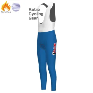 2013 lampre Fleece Retro Cycling Bib Pants