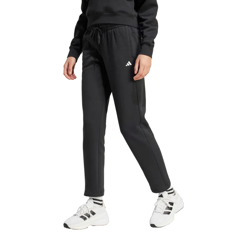 Adidas Womens Straight Leg Fleece Pants