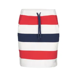 Anjelica Striped Skirt - SR Navy/Pearl/True Red