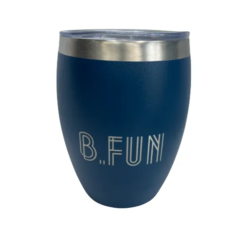 B FUN Curvy Coffee Cup - Lake