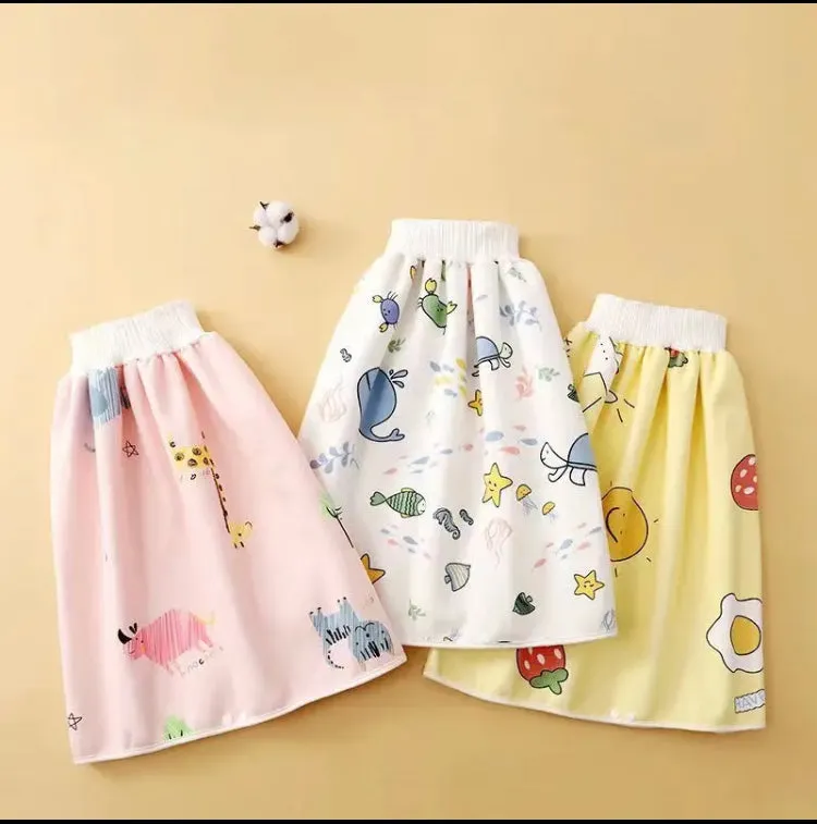 BABY WATERPROOF FREE SIZE DIAPER SKIRT