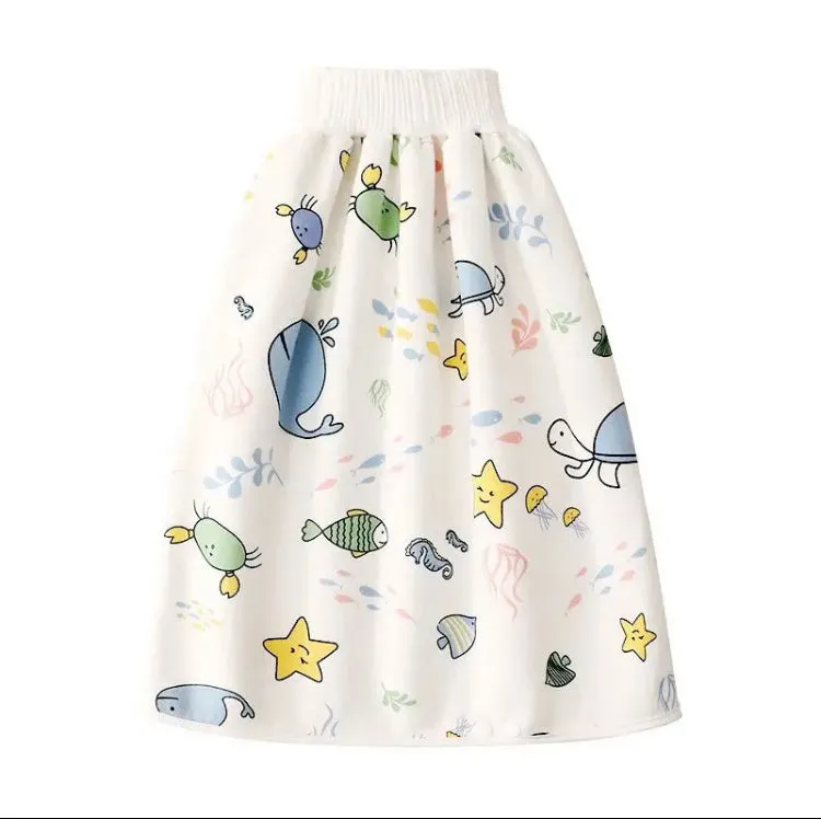 BABY WATERPROOF FREE SIZE DIAPER SKIRT