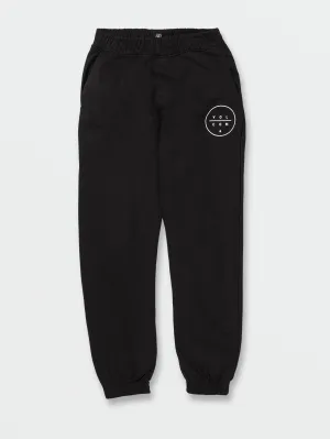 Big Boys Roundabout Fleece Pants - Black