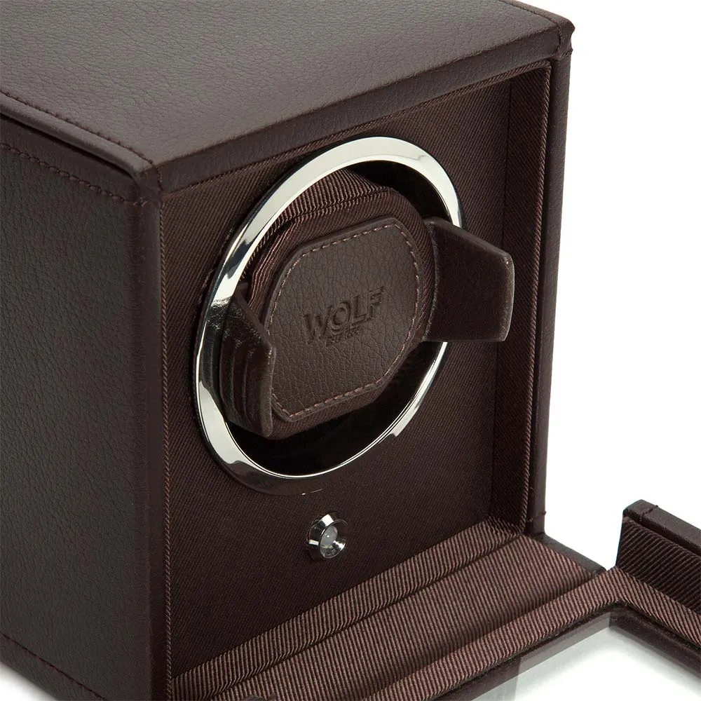 Brown CUB Watch Winder with Cover