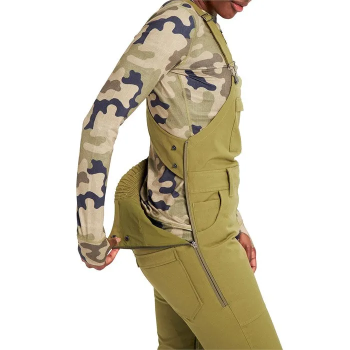 Burton Avalon Womens Bib Pants Martini Olive