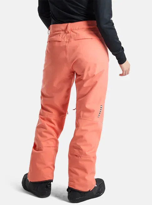 Burton Womens Gloria Snowboard Pant-Persimmon