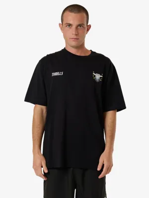 Centennial Oversize Fit Tee - Black