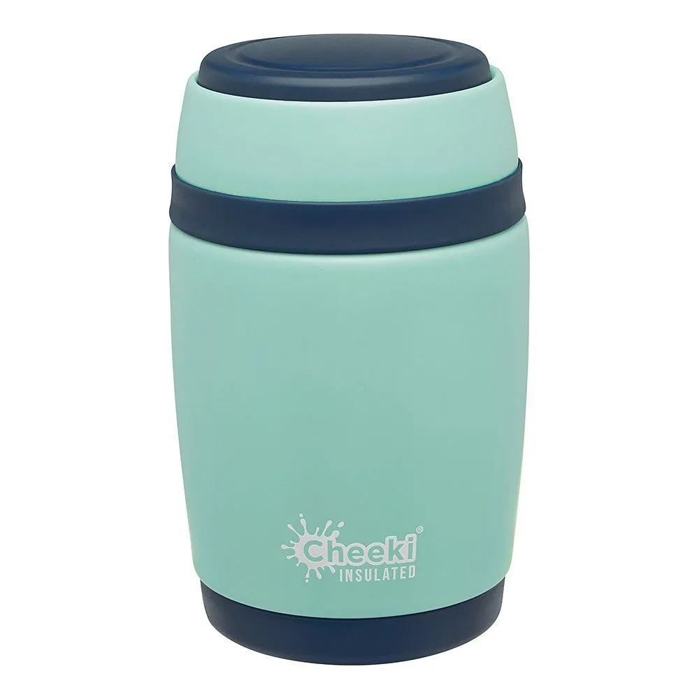 Cheeki Insulated Stainsteel Food Jar Pistachio 16 oz Container