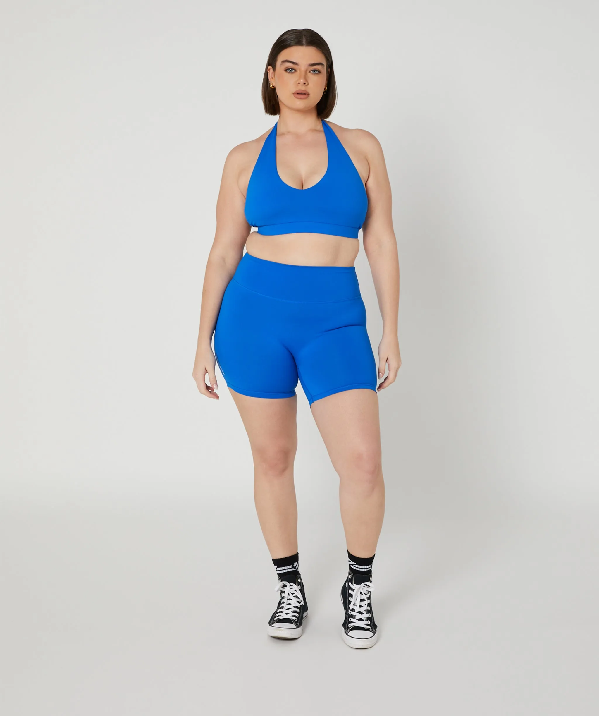 Core Scrunch Shorts Electric Blue