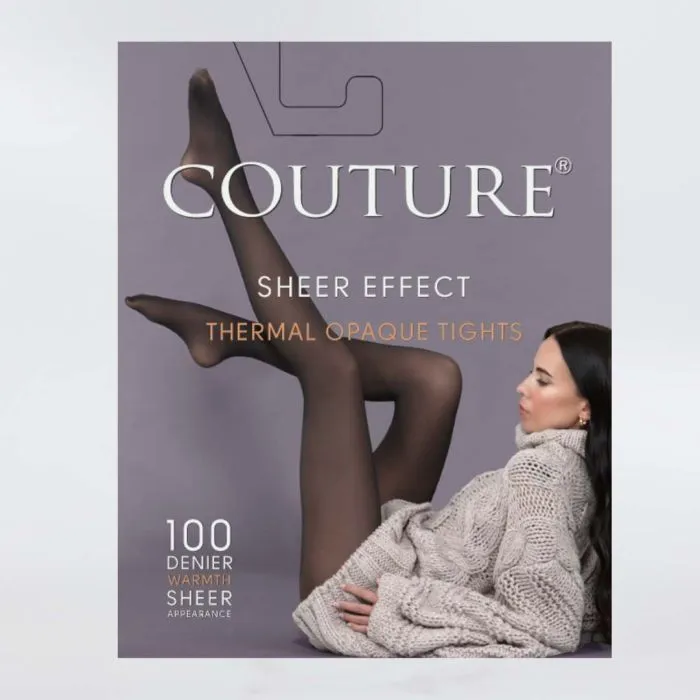 Couture® Sheer Effect Thermal Opaque Tights