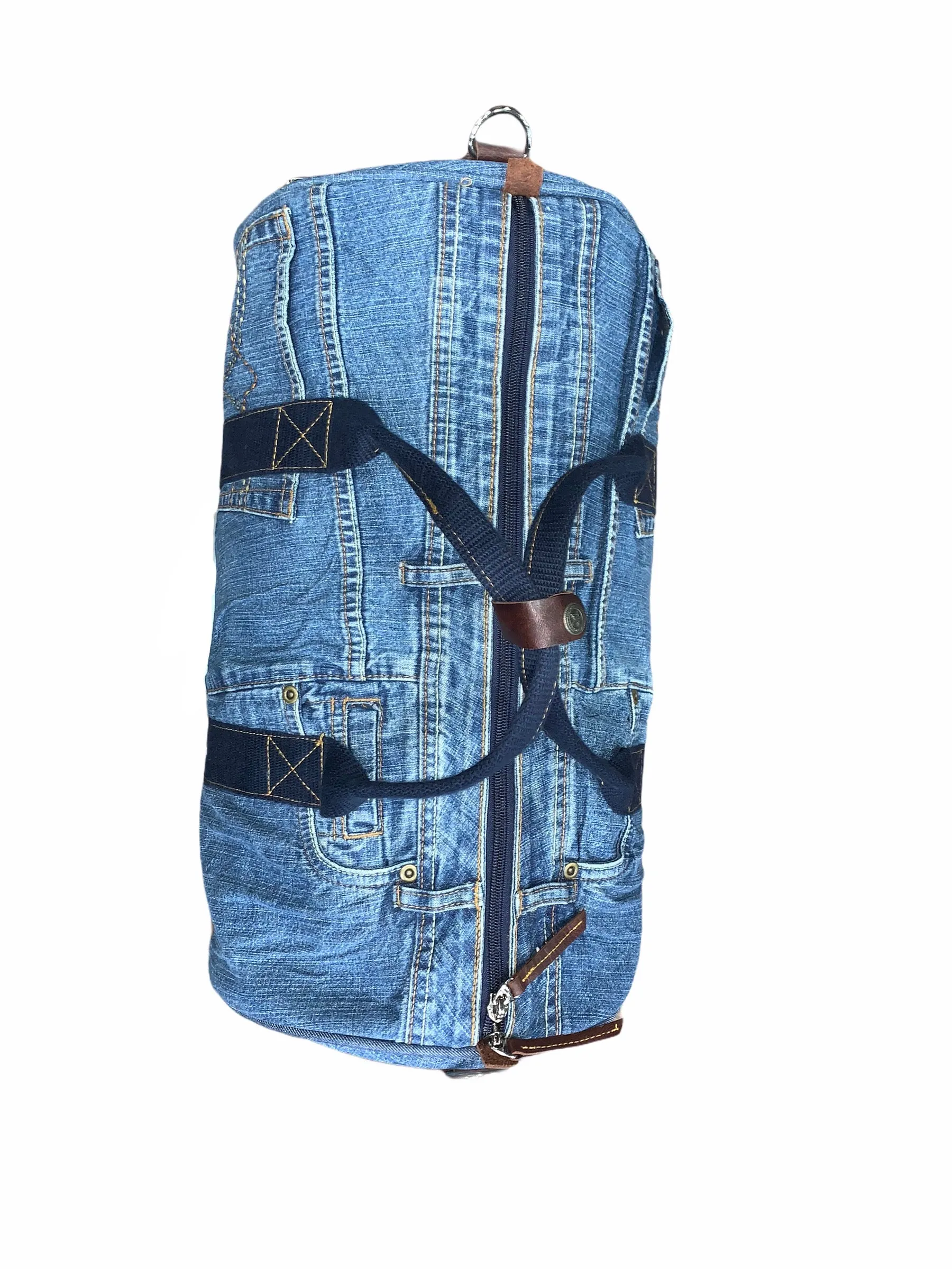 Denim Duffle BAGS-10 BIG Duffle #D17-2460