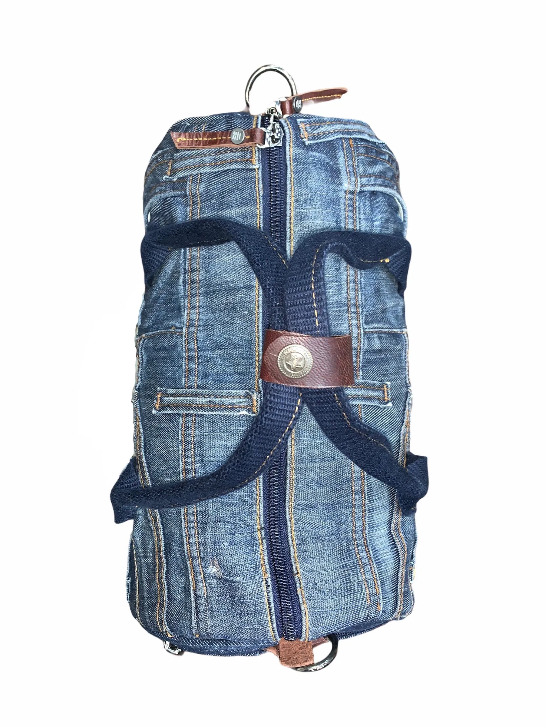 Denim Duffle BAGS-10 BIG Duffle #D17-2460