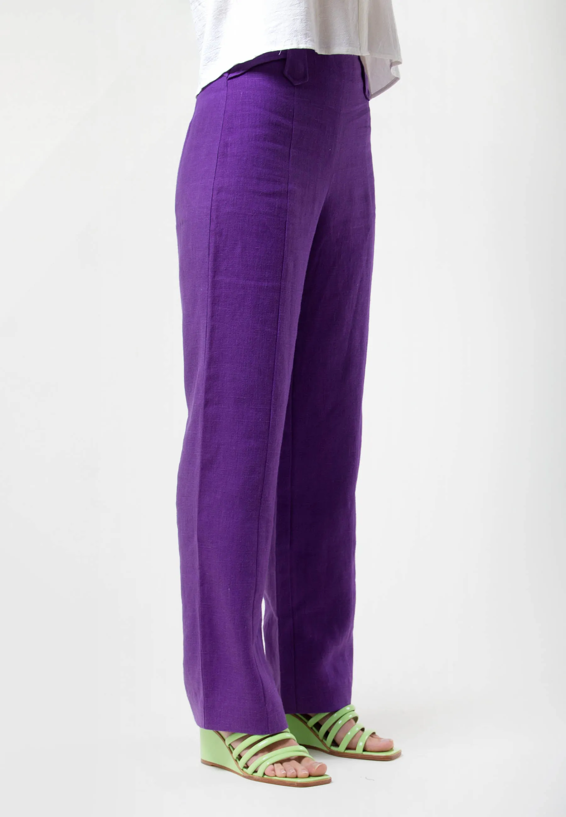 Dolar Pants - dark mauve