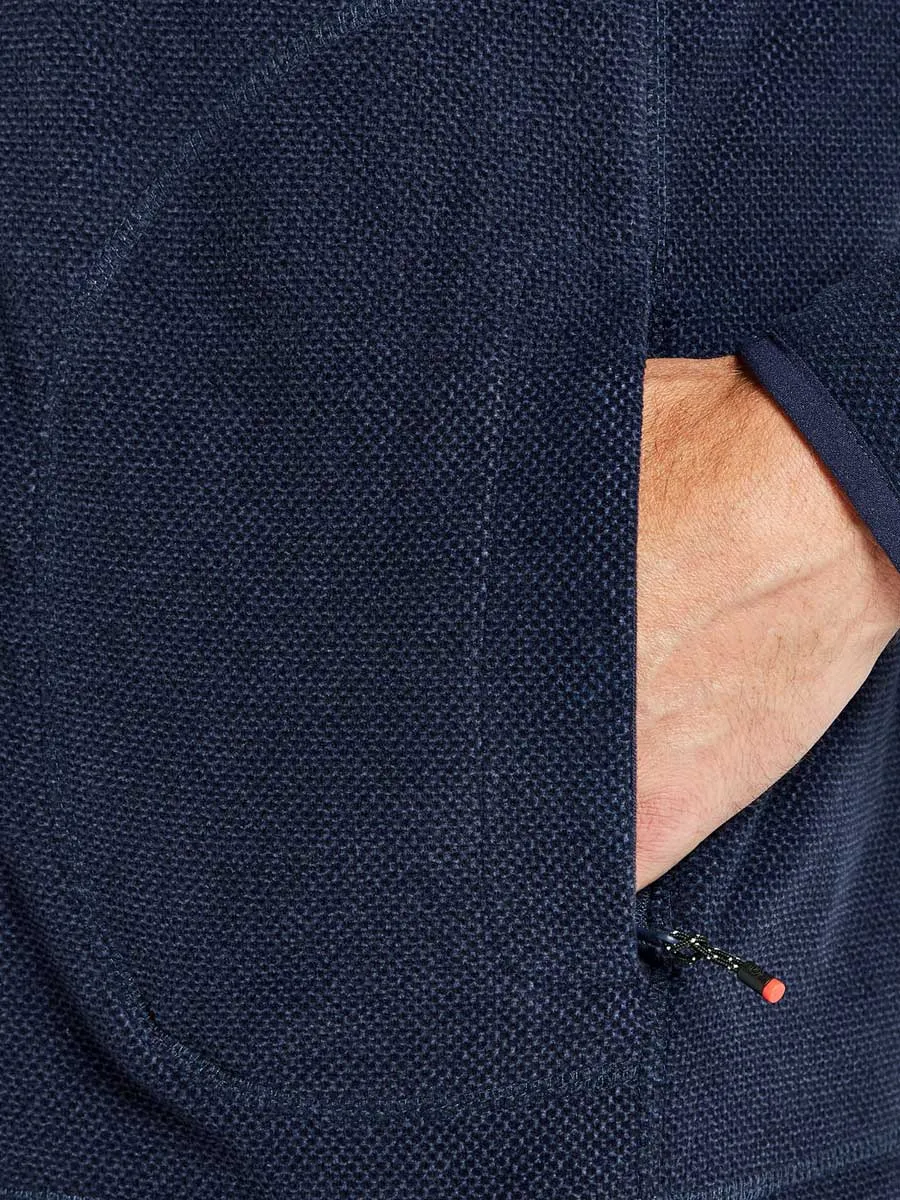 DUBARRY Mustique Mens Full-Zip Technical Fleece - Navy