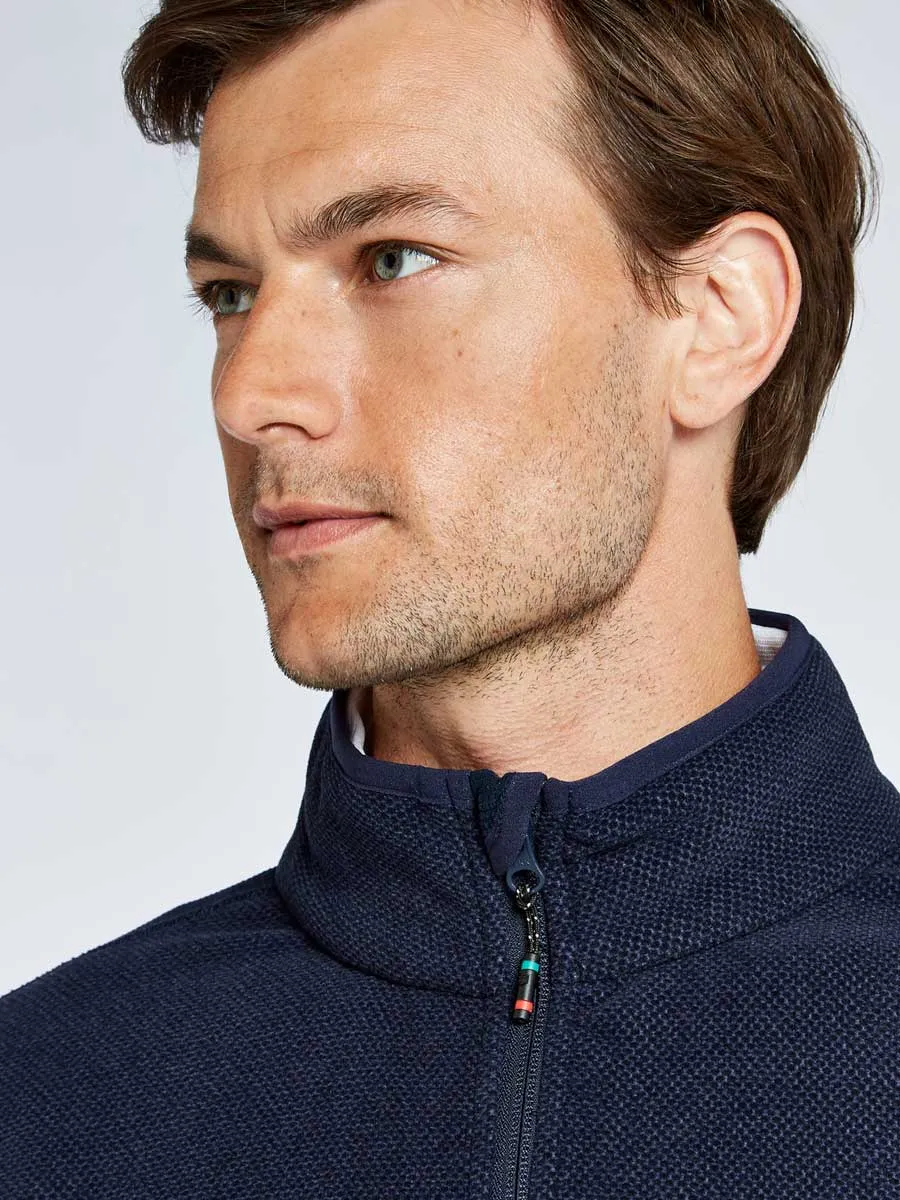 DUBARRY Mustique Mens Full-Zip Technical Fleece - Navy