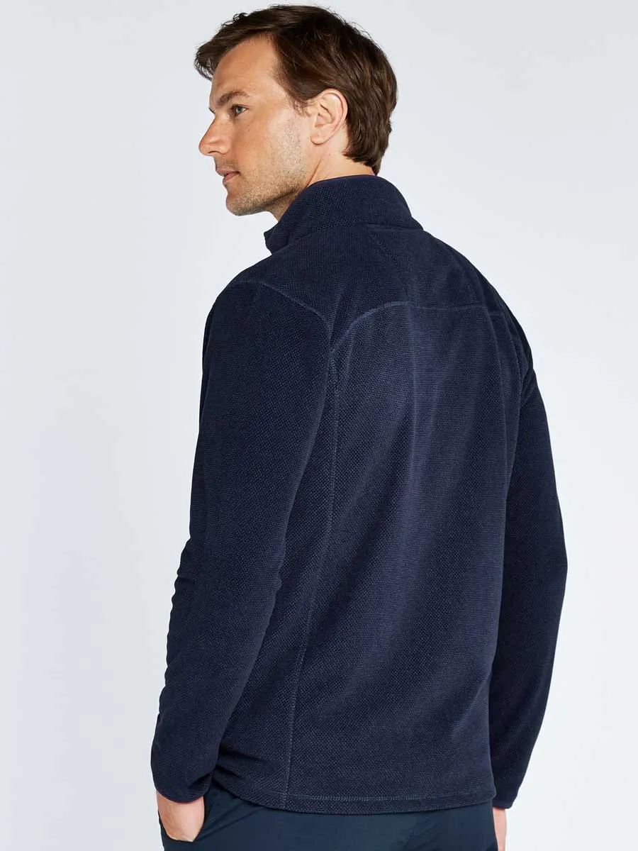 DUBARRY Mustique Mens Full-Zip Technical Fleece - Navy