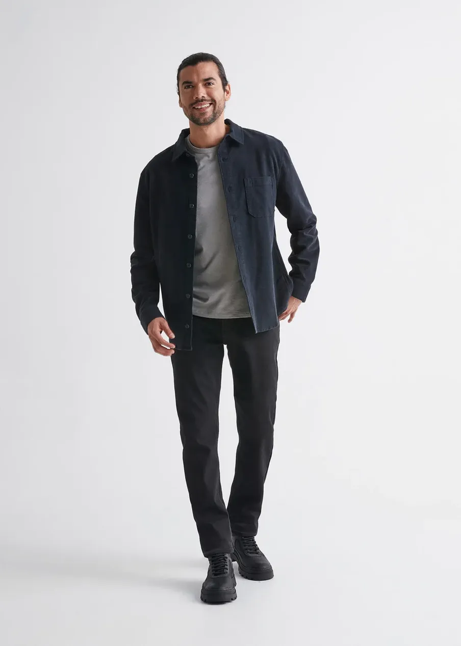 Duer Men's All-Weather Denim Slim - Black