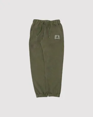 FLEECE WASHED PANTS "SKY J LT OLIVE"