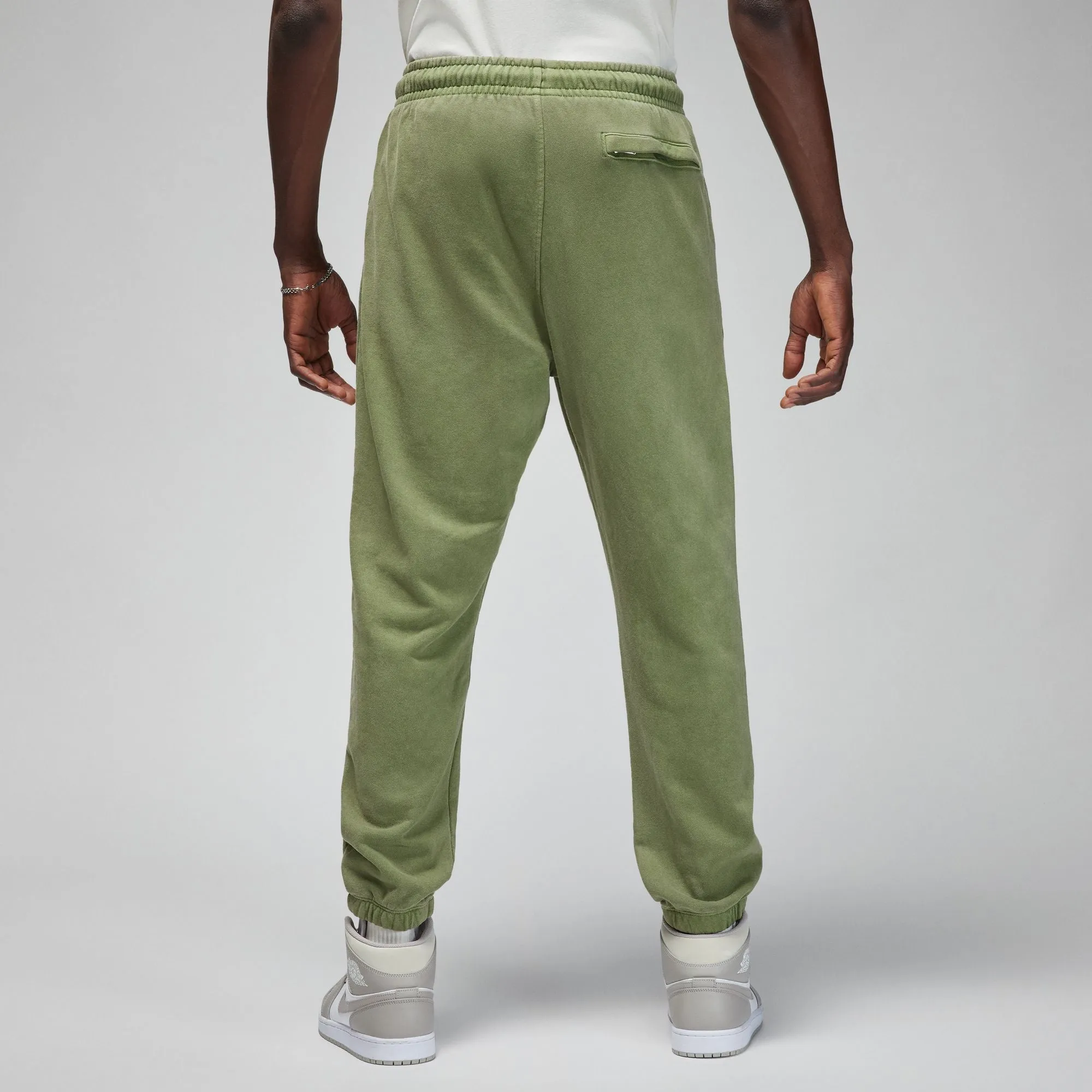 FLEECE WASHED PANTS "SKY J LT OLIVE"