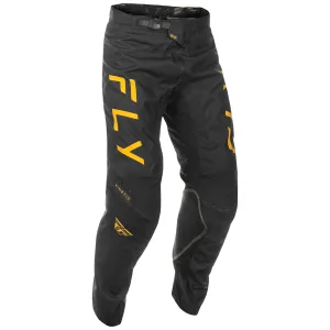 Fly Racing 2025 Kinetic Center Pants Black Gold