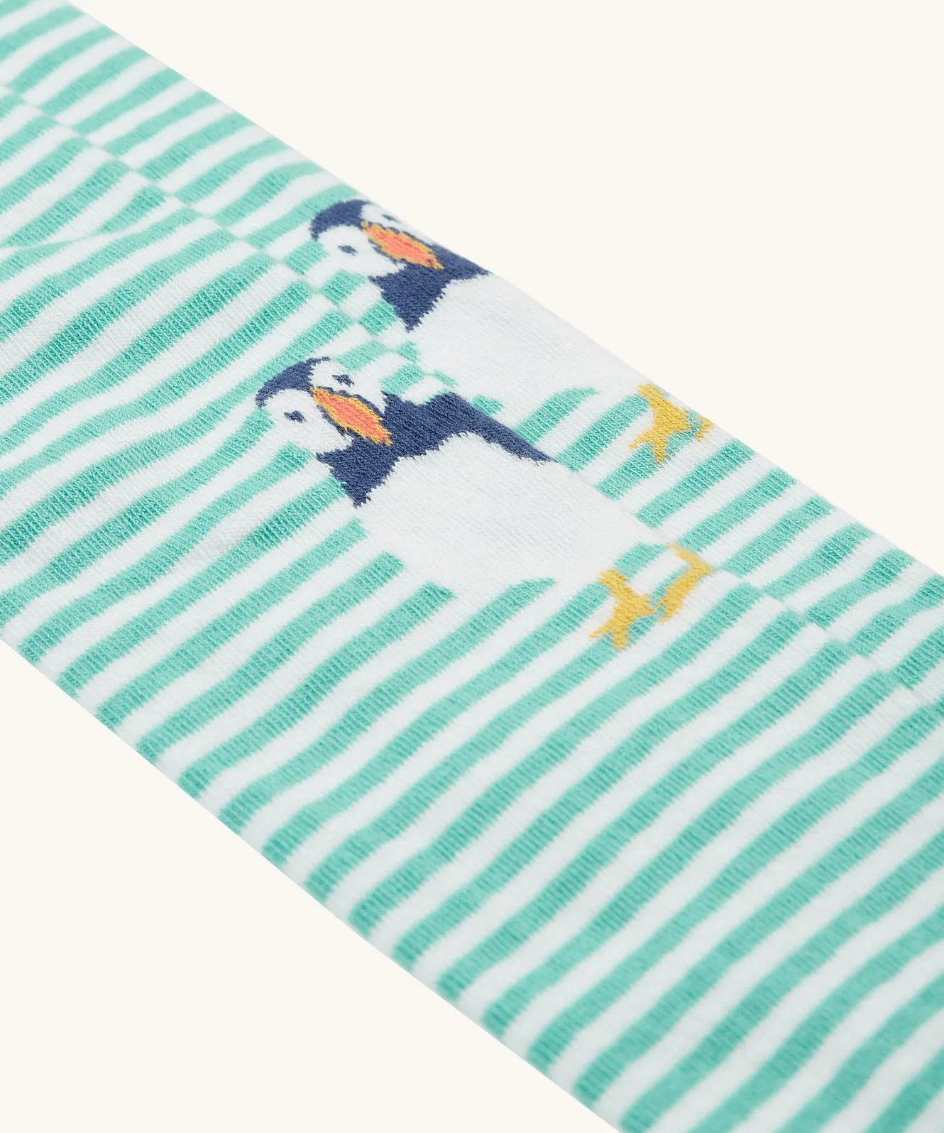 Frugi Norah Tights - Moss/Puffin