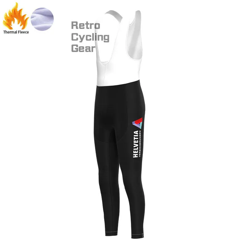 Helvetla Fleece Retro Cycling Pants