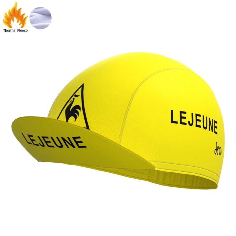 Lejeune Yellow Fleece Retro Cycling Kits