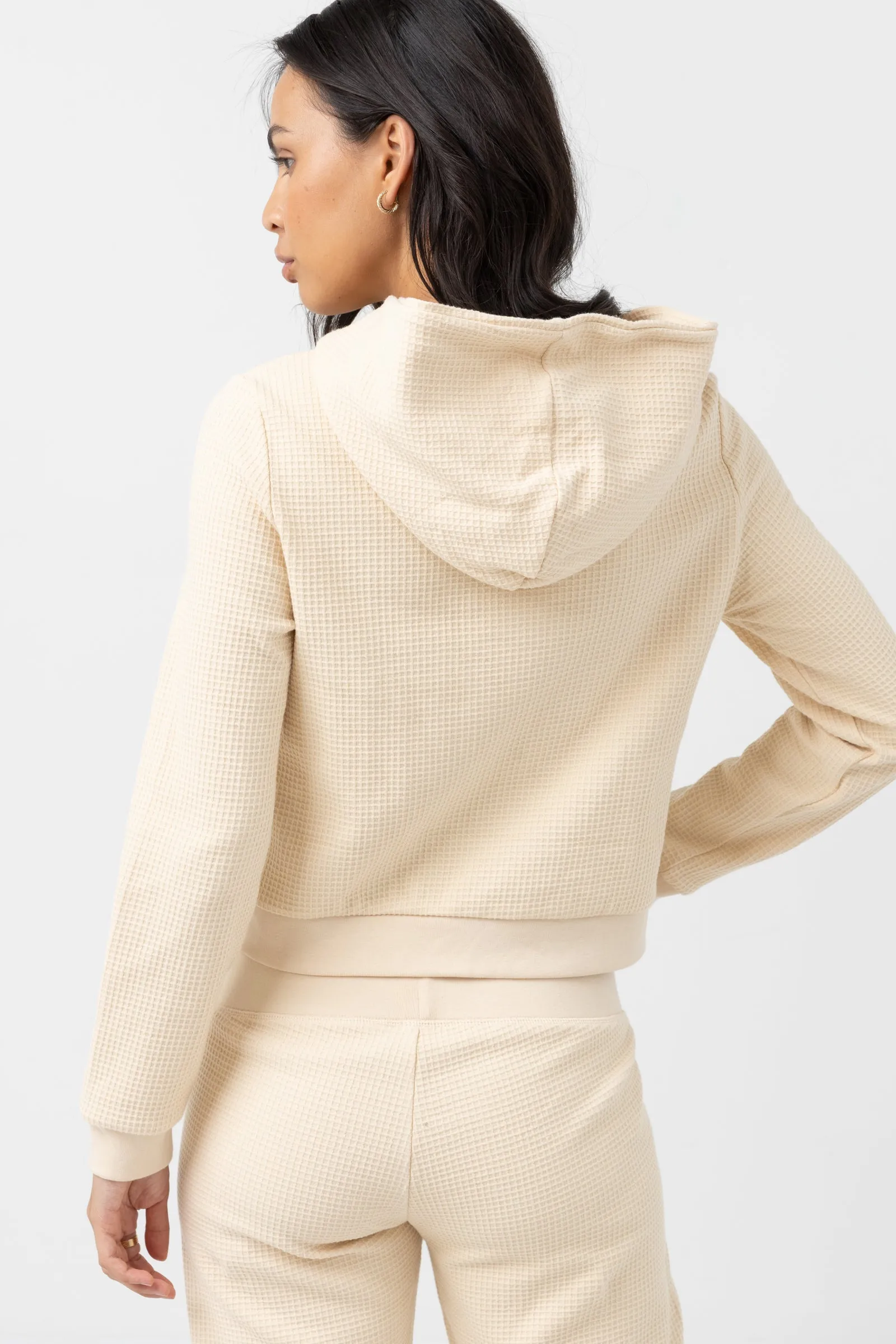 Light Layers Zip Up Cream