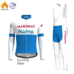 Margnat Fleece Retro Cycling Kits