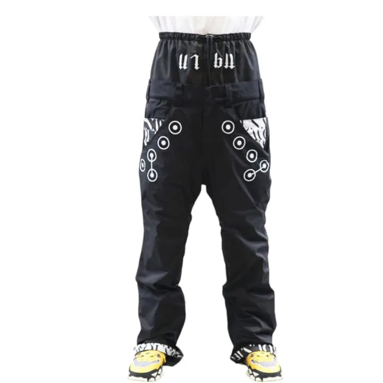 Marqleen Platinum Snow Pants-BLACKSTR (Japanese Brand) [Unisex]