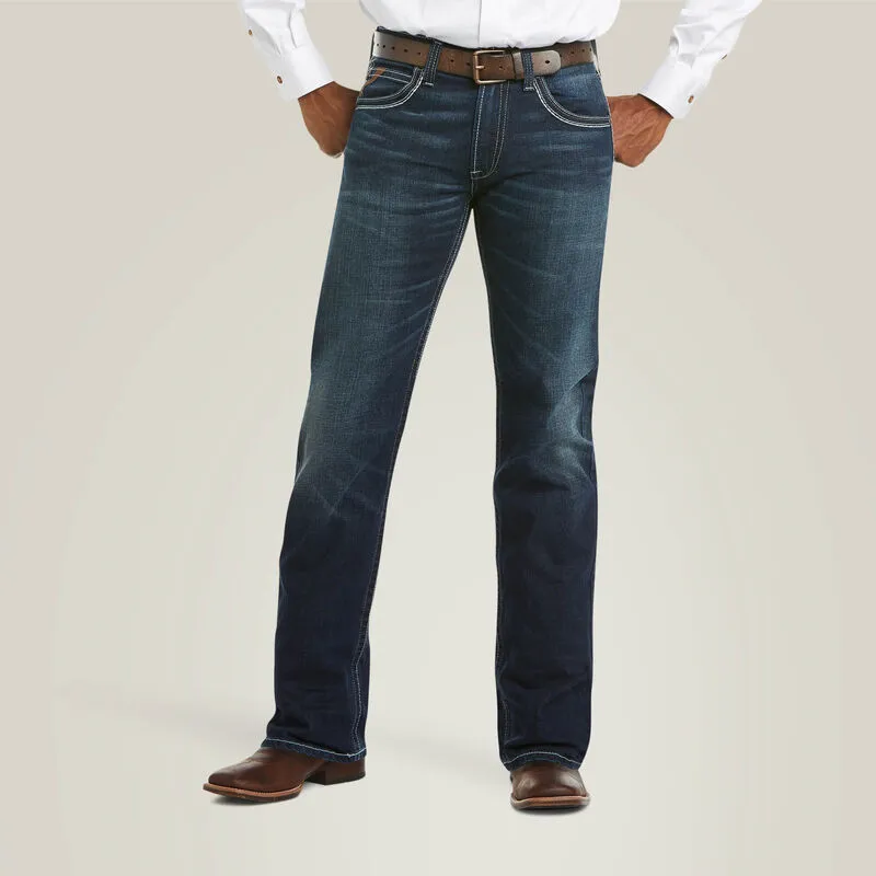 Men's Ariat M5 Slim Stretch Coltrane Stackable Straight Leg Jean - Nightingale