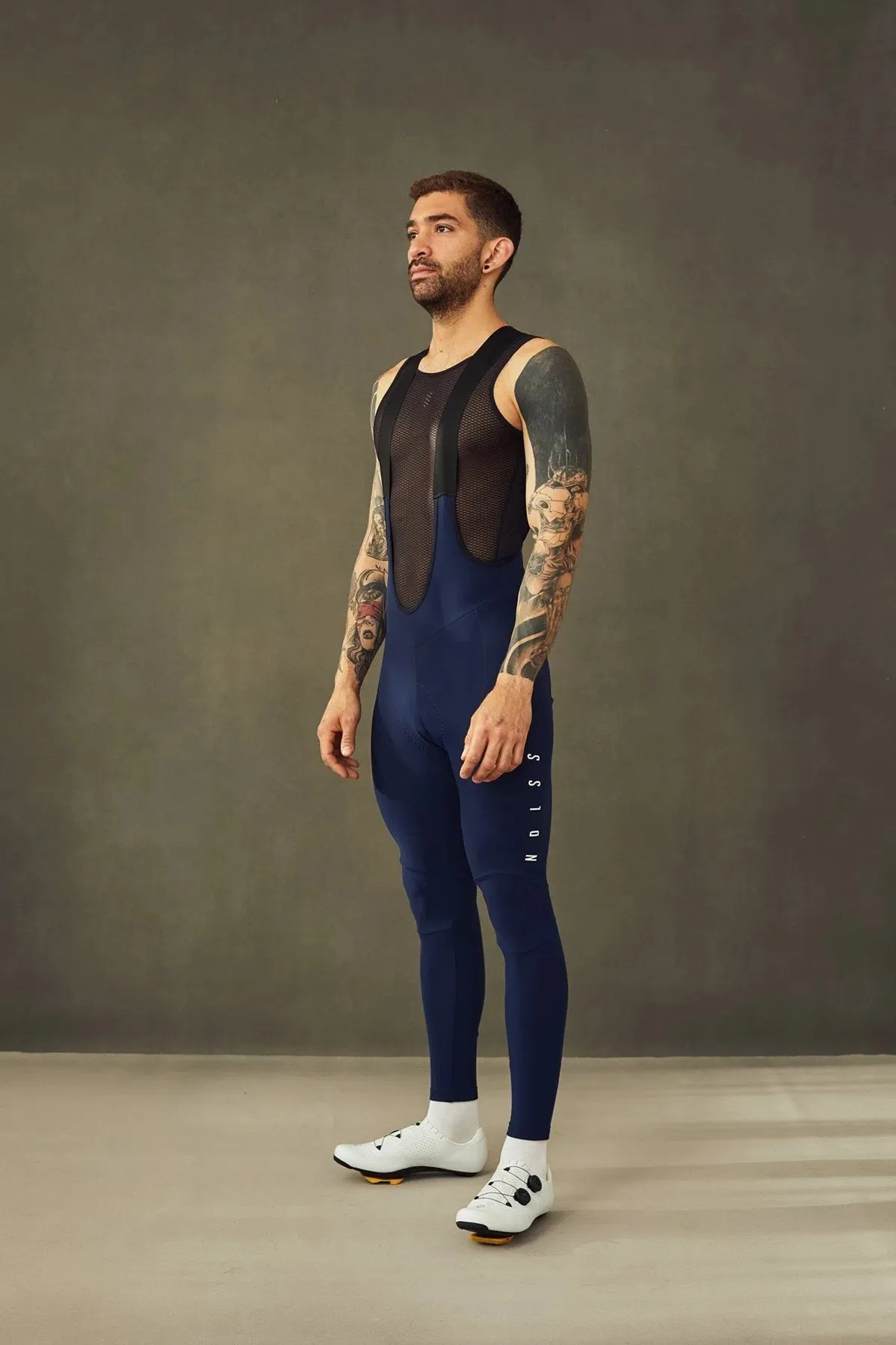 NDLSS Thermal Bib Tights - Navy