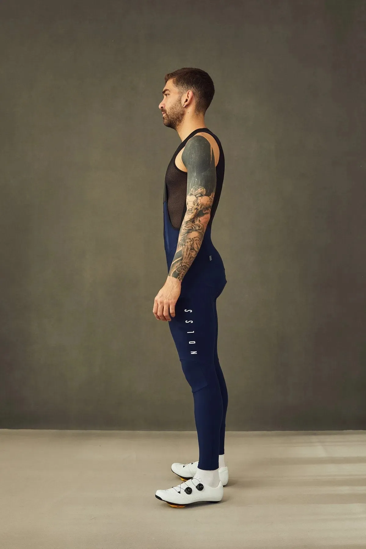 NDLSS Thermal Bib Tights - Navy