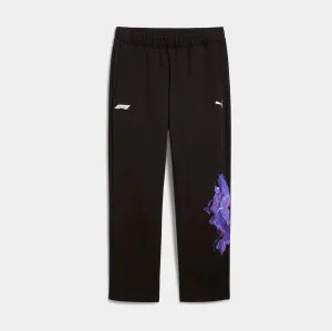 Neon Energy F1 Joggers Mens Sweatpants (Black/Purple)