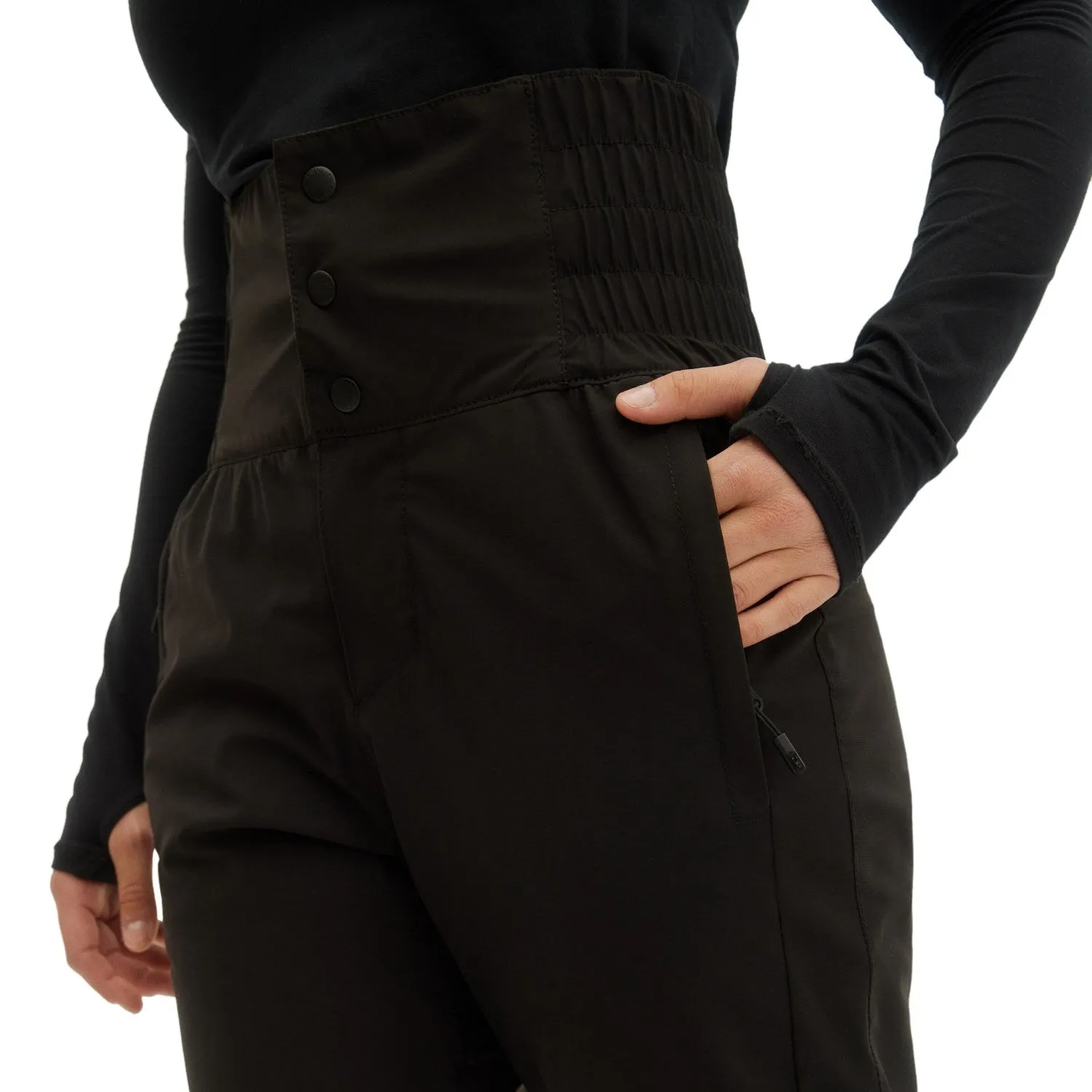 ONeill High Waist Womens Pants Black Out