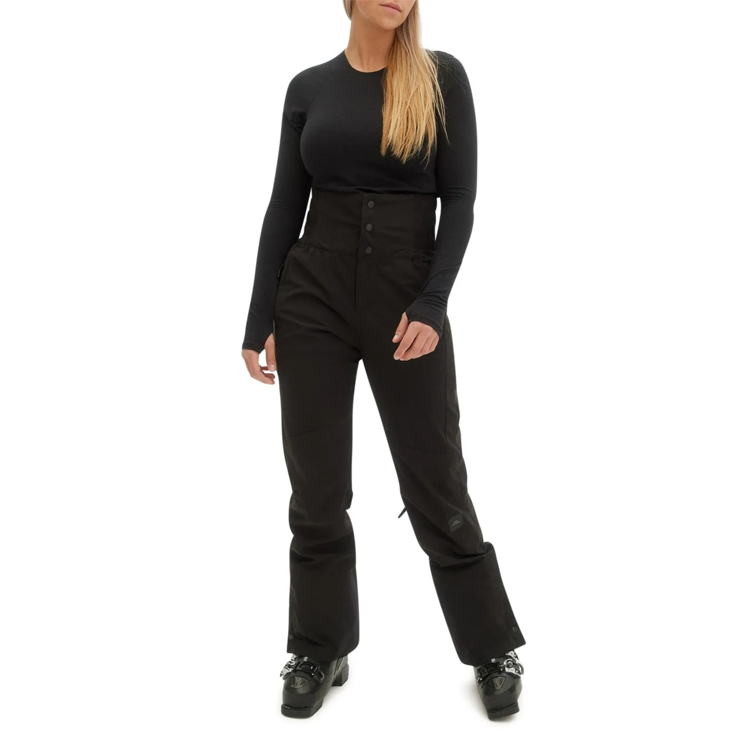 ONeill High Waist Womens Pants Black Out