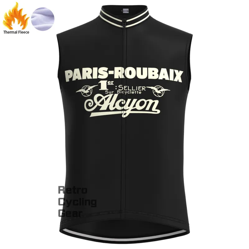 Paris Roubaix Black Fleece Retro Cycling Kits