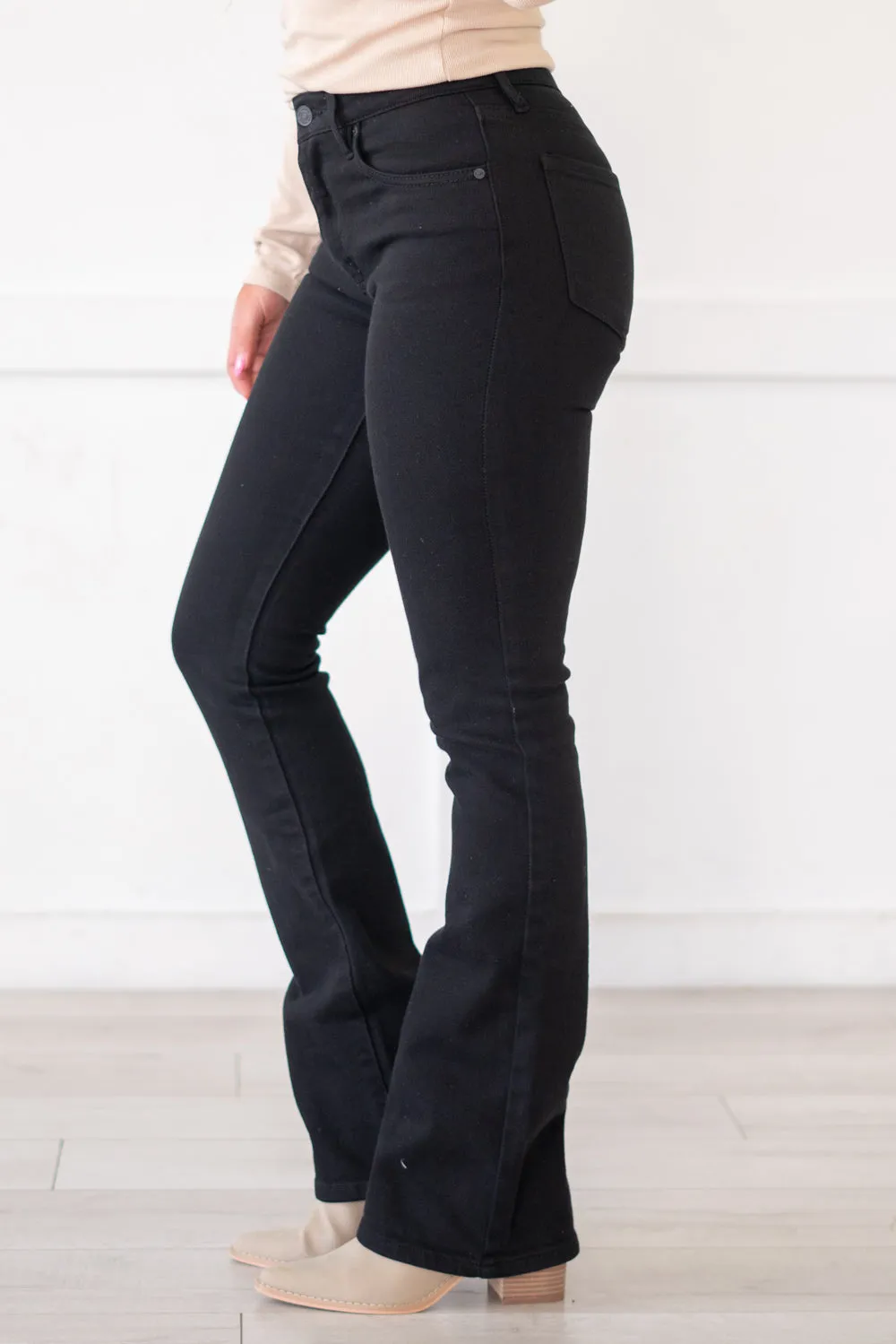 Paulina High Rise Boot Cut Jeans