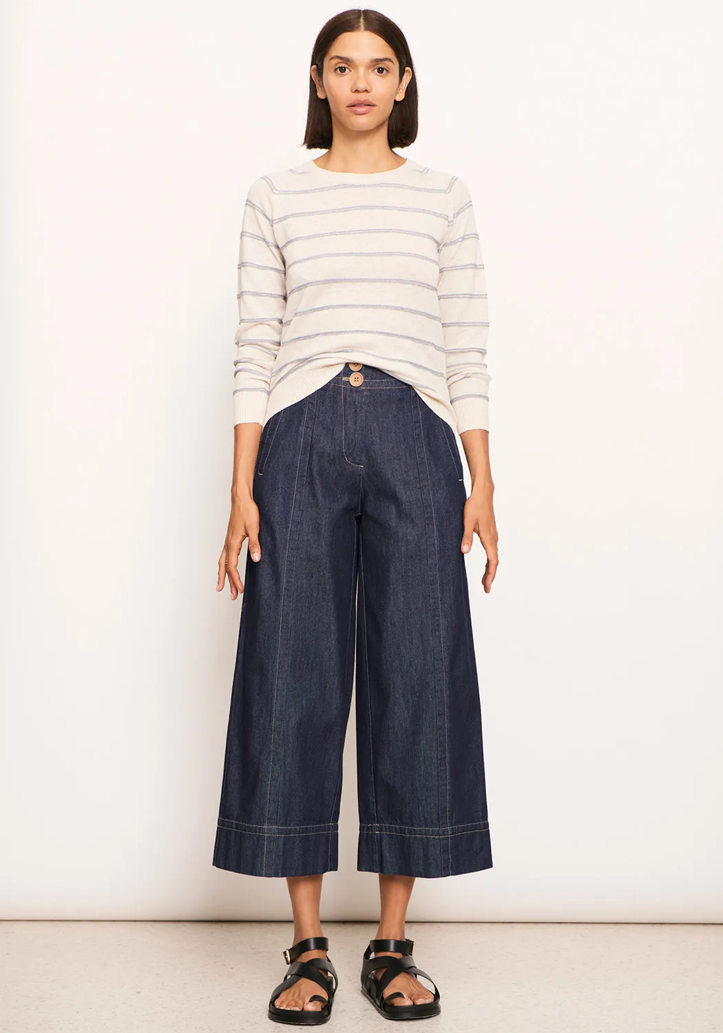 POL | RAYDEL DENIM PANT |DARK WASH