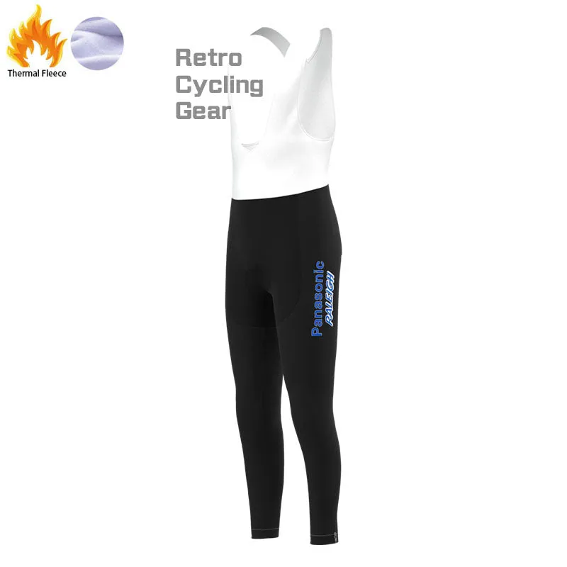 Raleigh Blue-Black Fleece Retro Cycling Kits