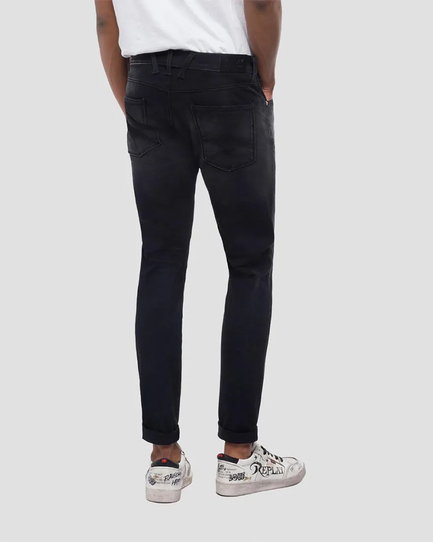 REPLAY M914661S04 BLACK ANBASS HYPERFLEX JEANS