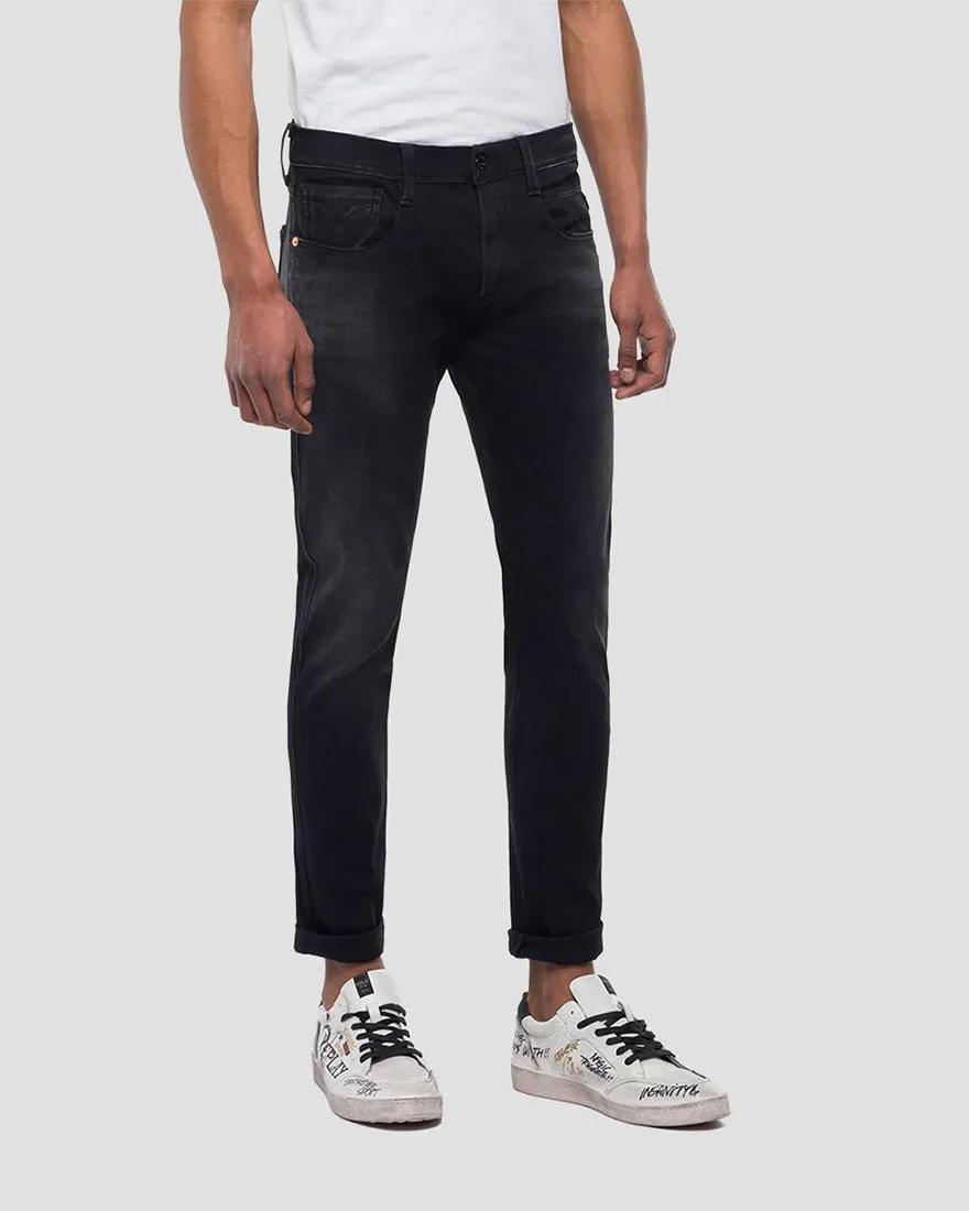 REPLAY M914661S04 BLACK ANBASS HYPERFLEX JEANS