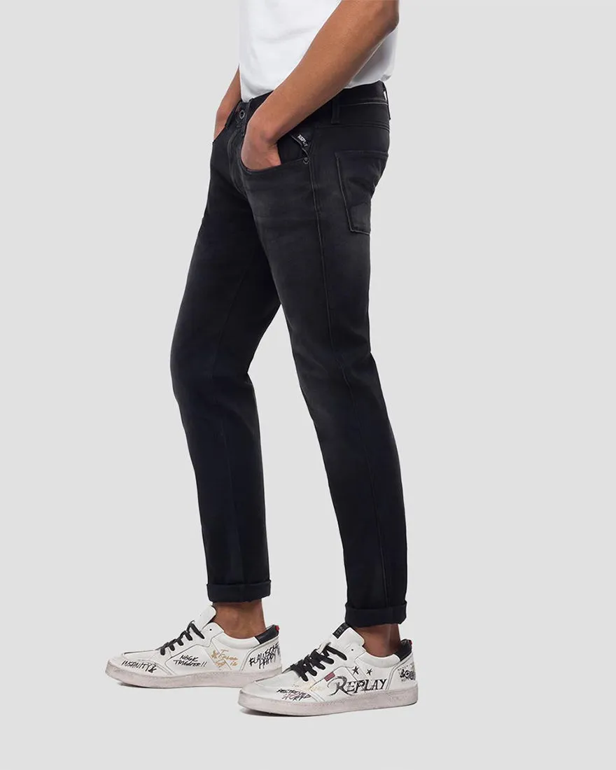 REPLAY M914661S04 BLACK ANBASS HYPERFLEX JEANS