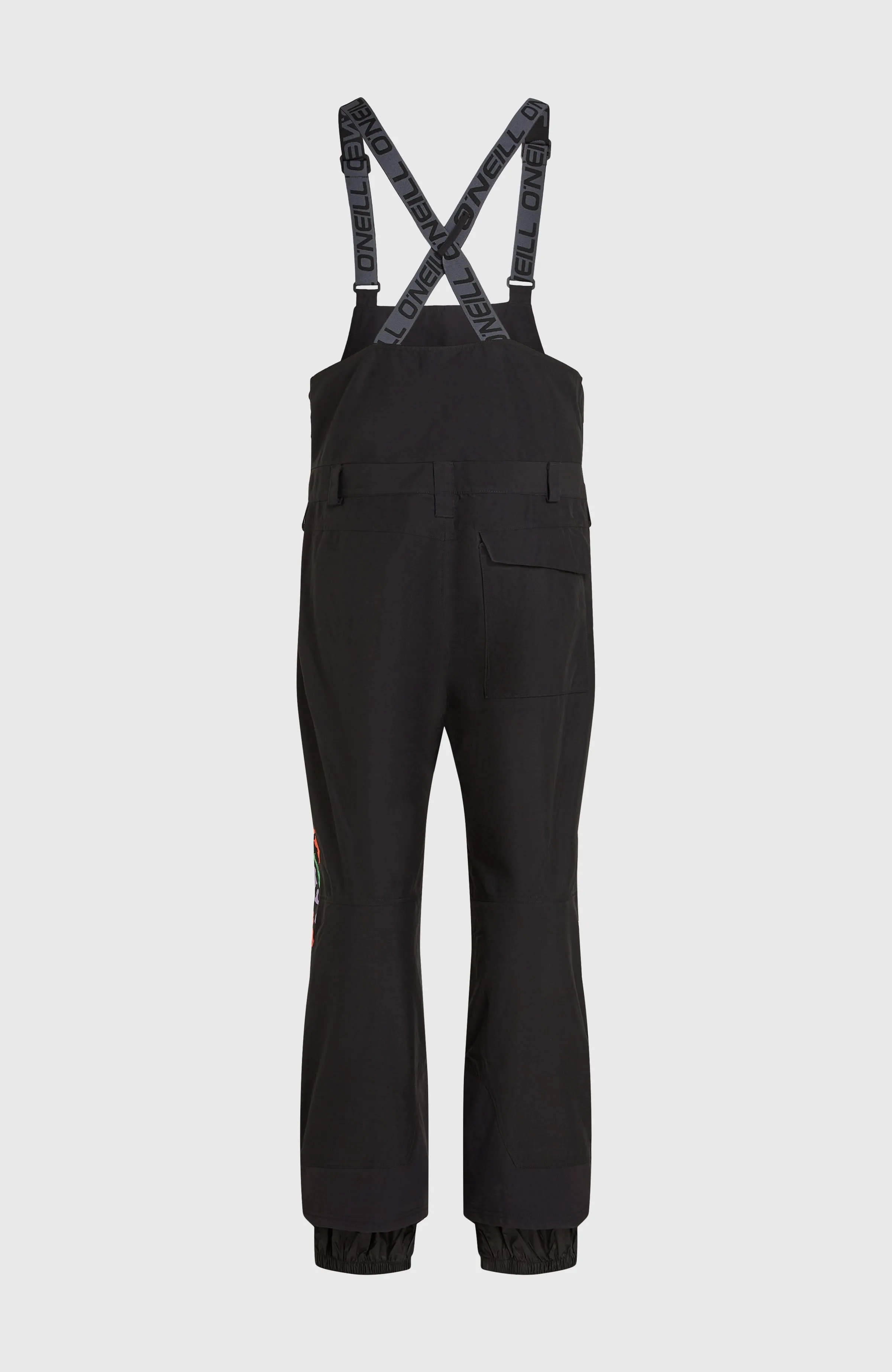 Shred Bib Snow Pants | Black Kemper Print