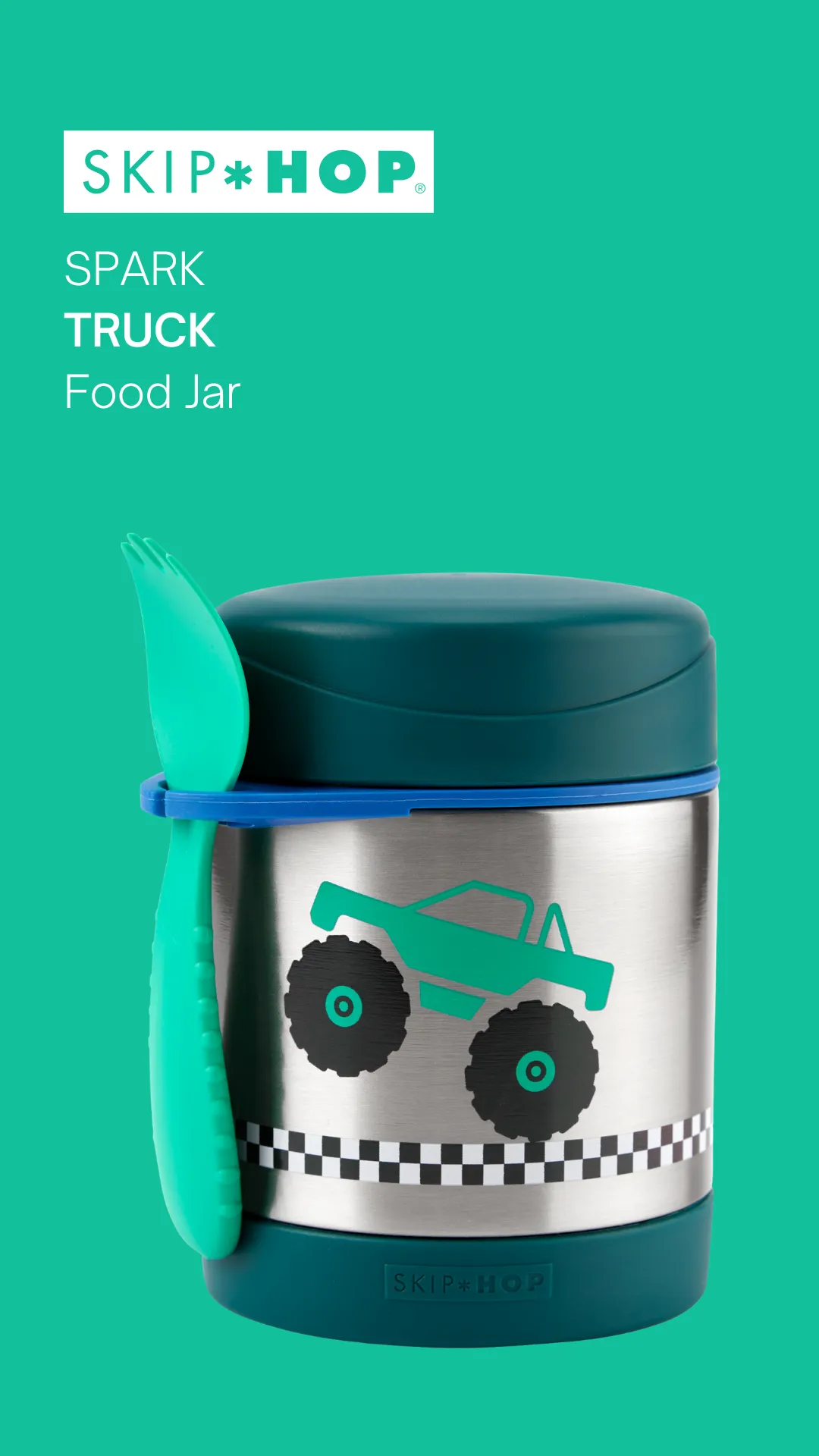 Skip Hop Spark Style Insulated Food Jar - Truck