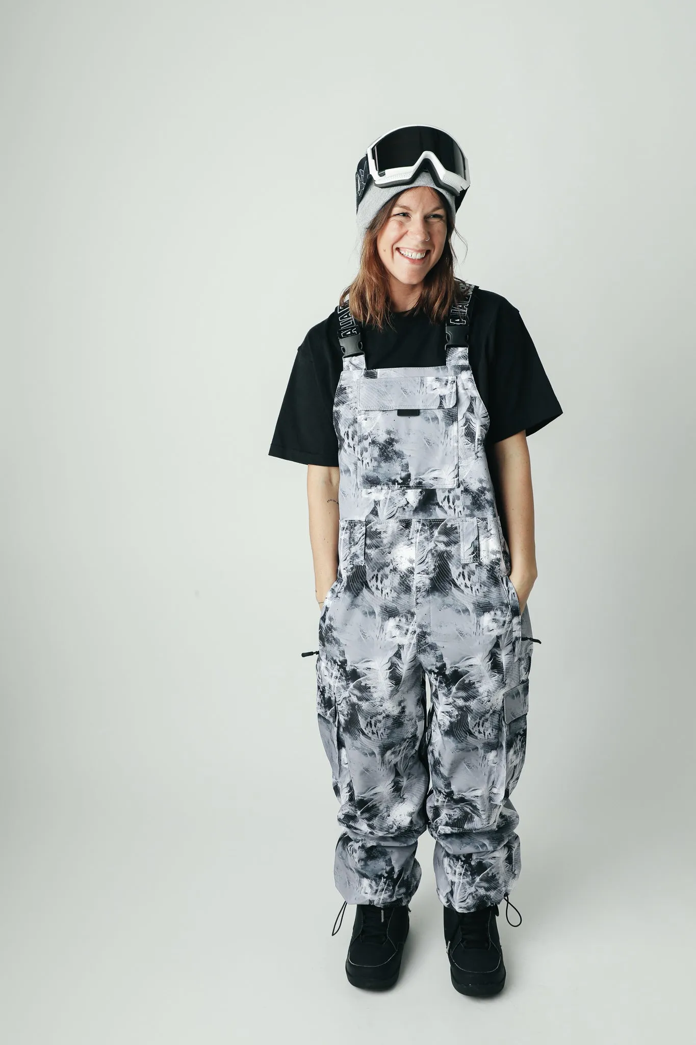 Softshell Bib Pants - Space Feathers