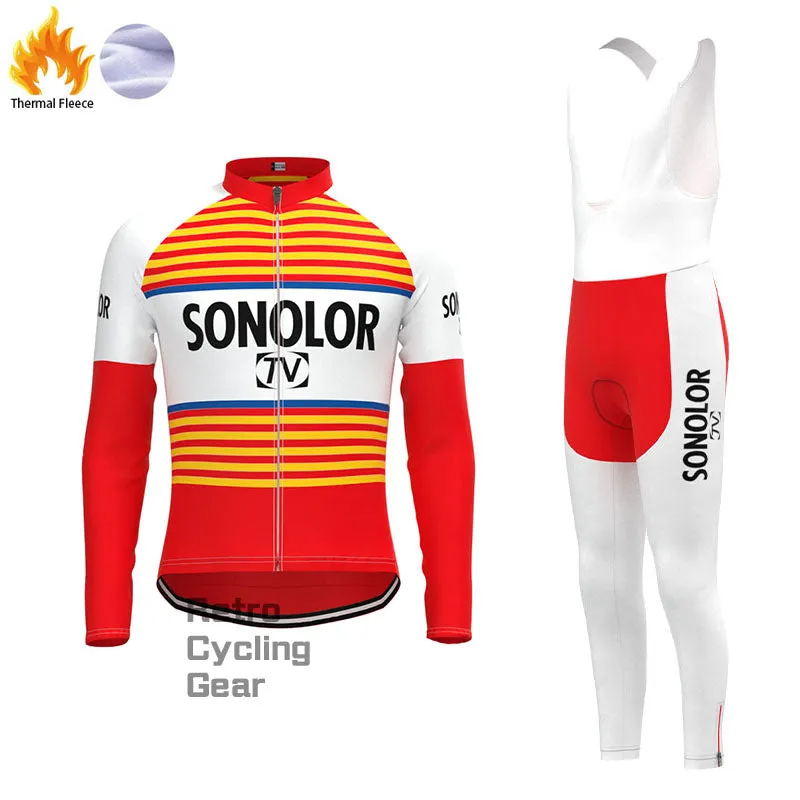 SONOLOR Fleece Retro Cycling Kits