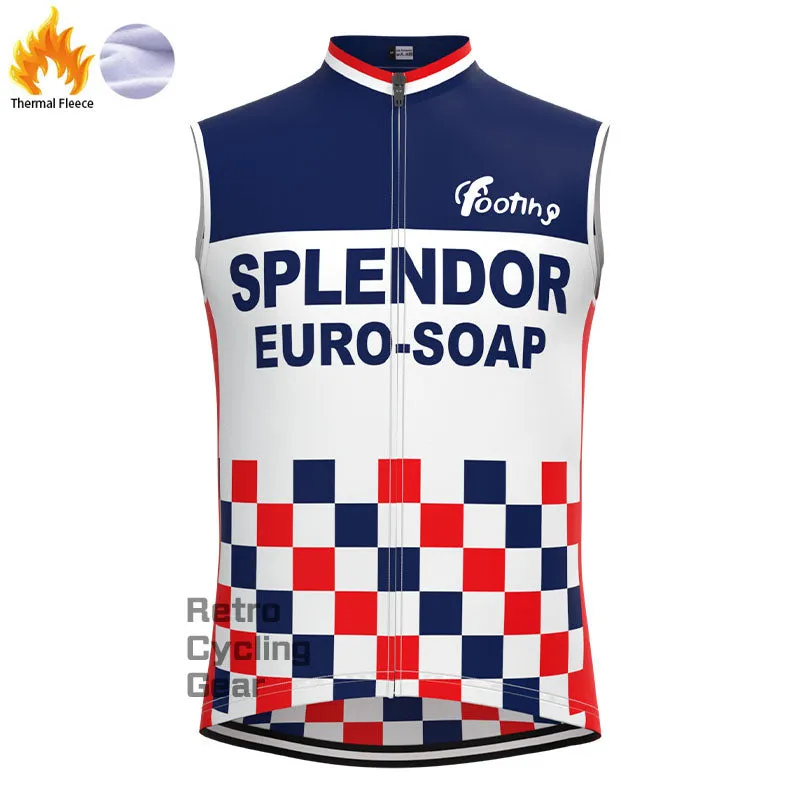 SPLENDOR Speckle Fleece Retro Cycling Kits