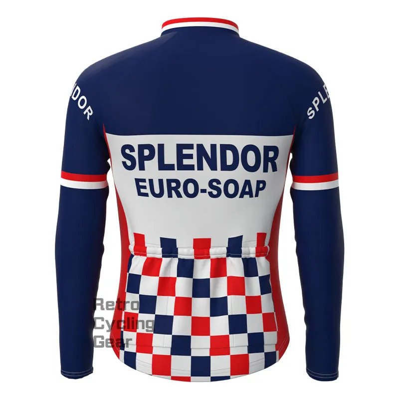 SPLENDOR Speckle Fleece Retro Cycling Kits