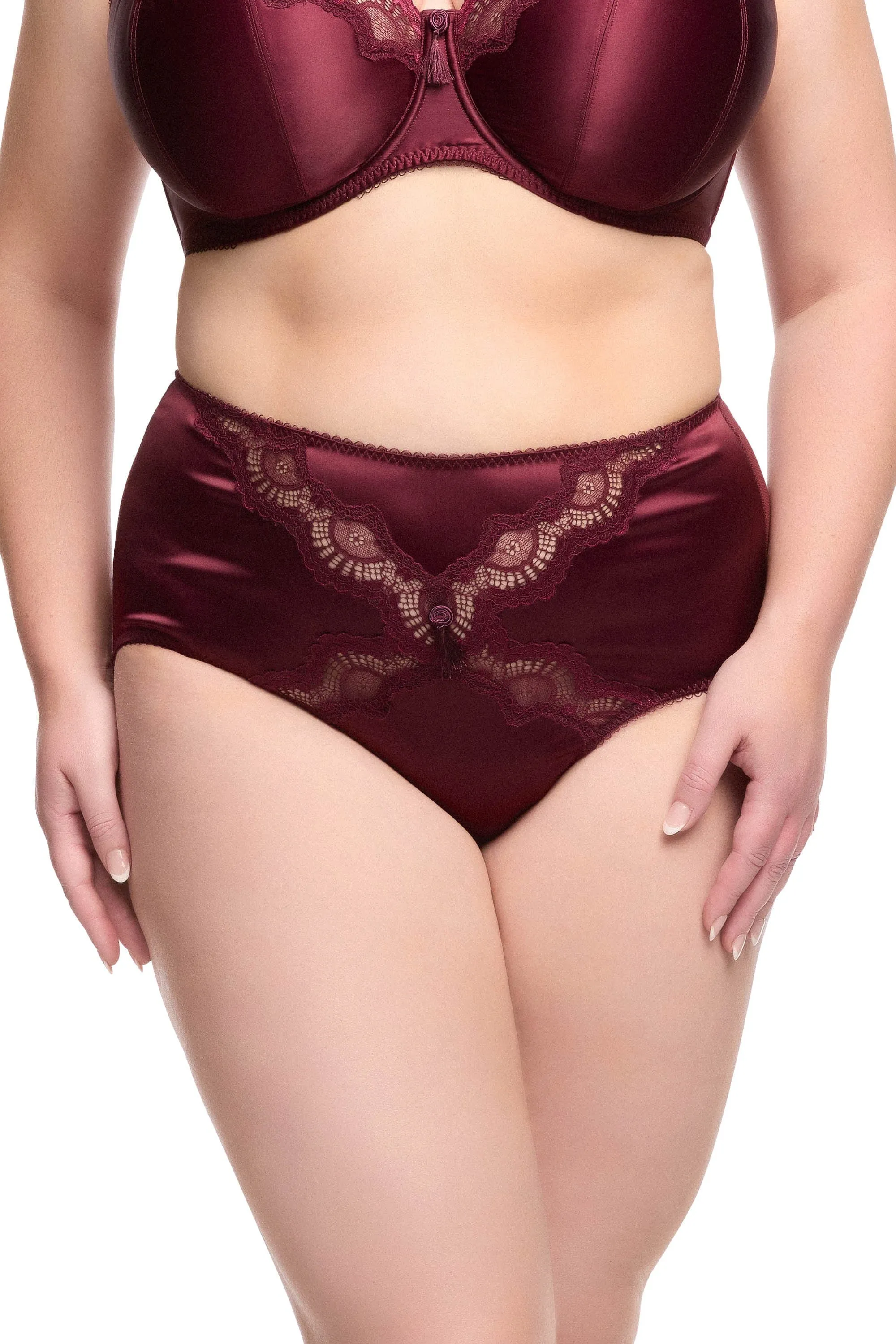 Star Lift Plum High Waisted Brief